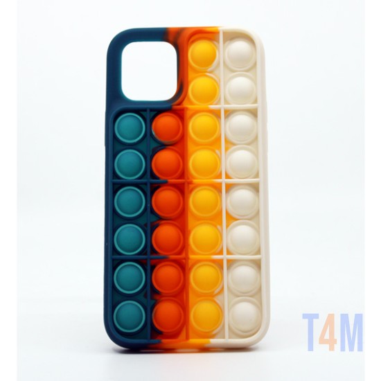 CAPA DE SILICONE POP-IT PARA APPLE IPHONE 12 PRO MAX